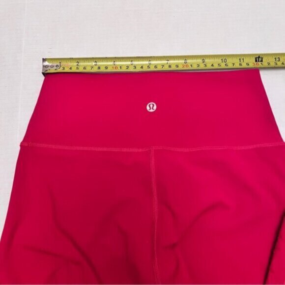 Lululemon  2021 Lunar New Year Wunder Under High-Rise Tight  Pants  25" Dark Red - Picture 4 of 16